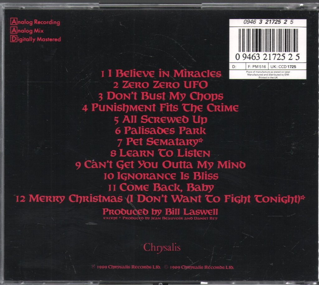 Ramones - Brain Drain - Cd