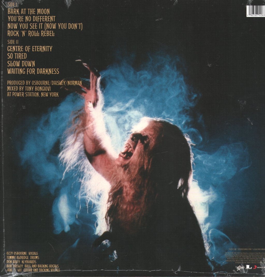 Ozzy Osbourne - Bark At The Moon - Lp