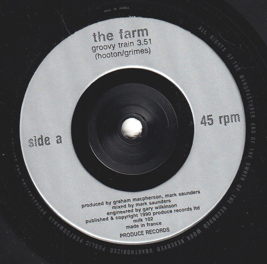 Farm - Groovy Train - 7 Inch