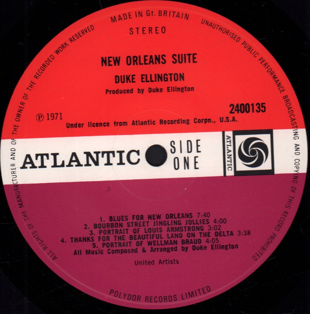 Duke Ellington - New Orleans Suite - Lp