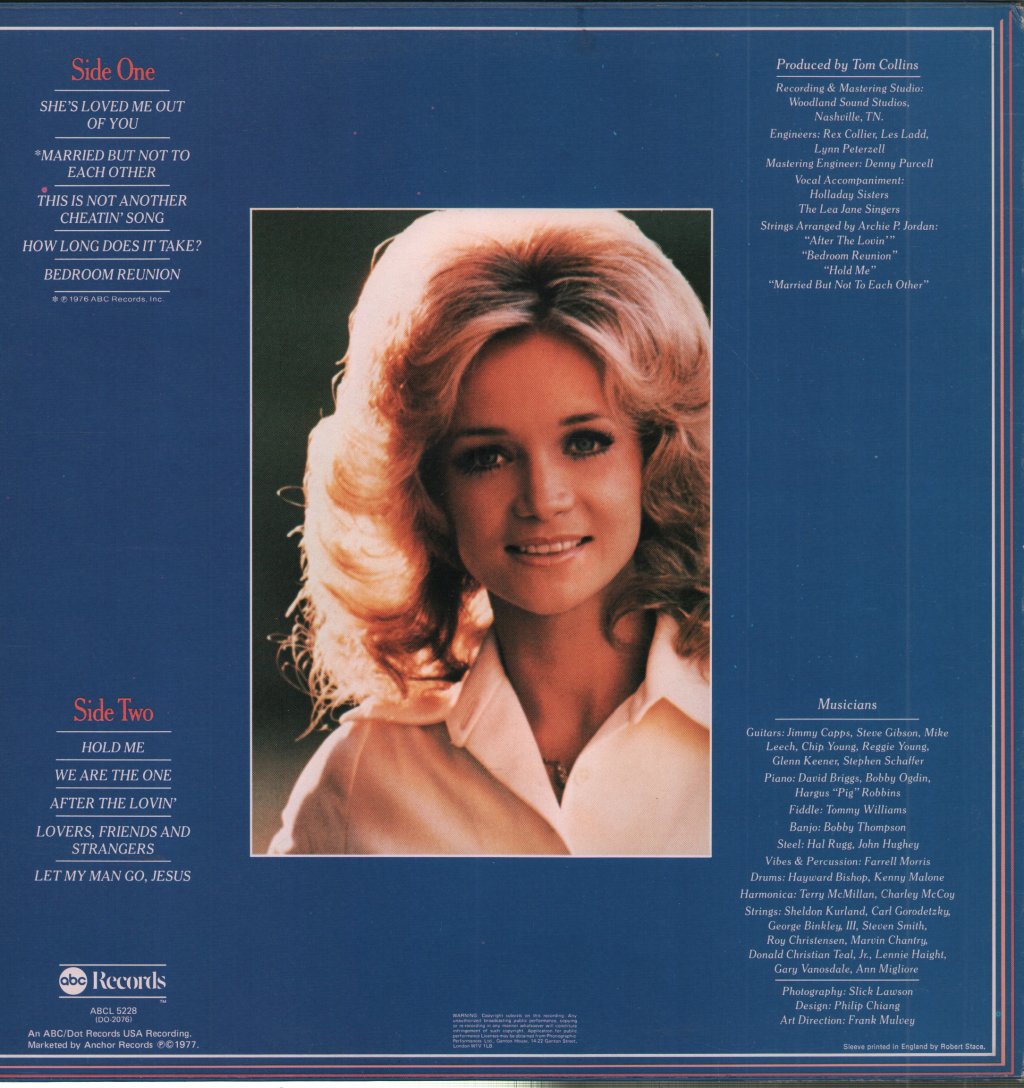 Barbara Mandrell - Lovers Friends And Strangers - Lp