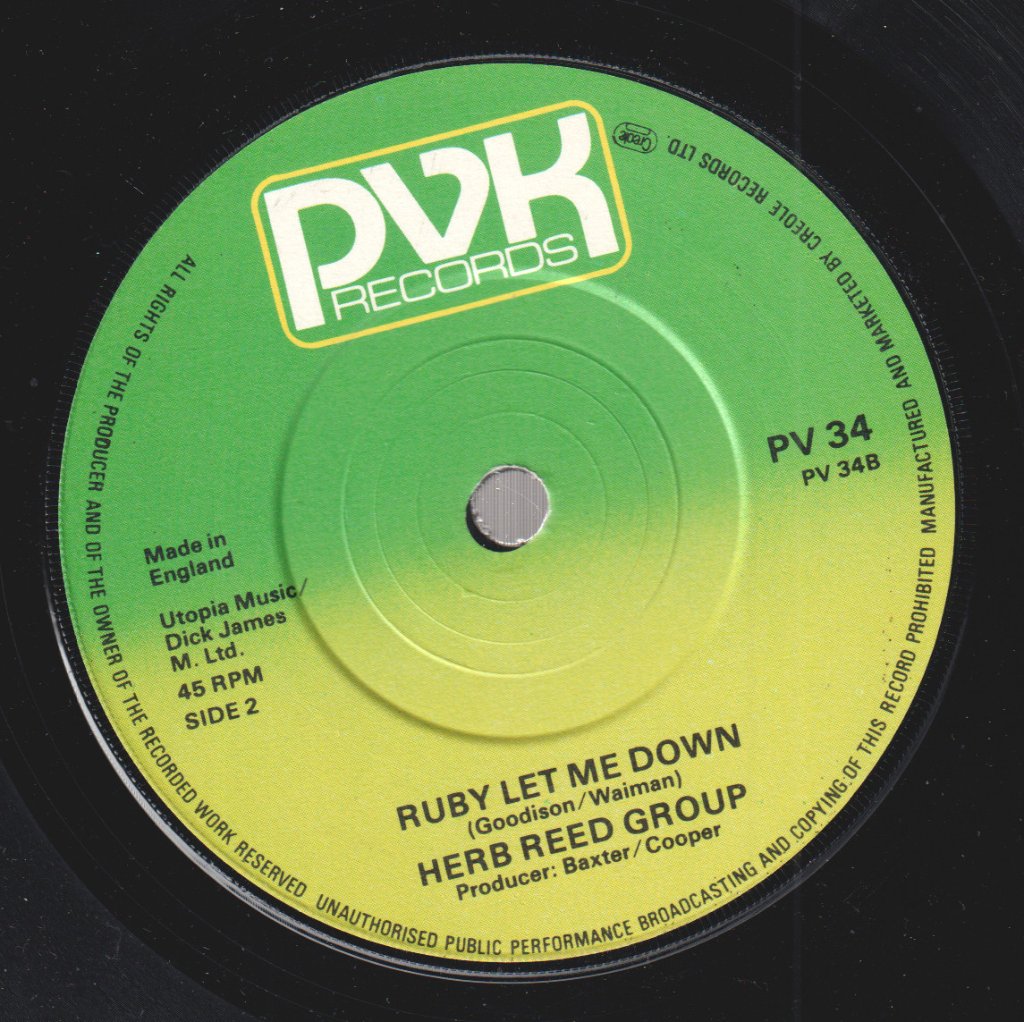 Herb Reed Group - Everybody Get Together - 7 Inch