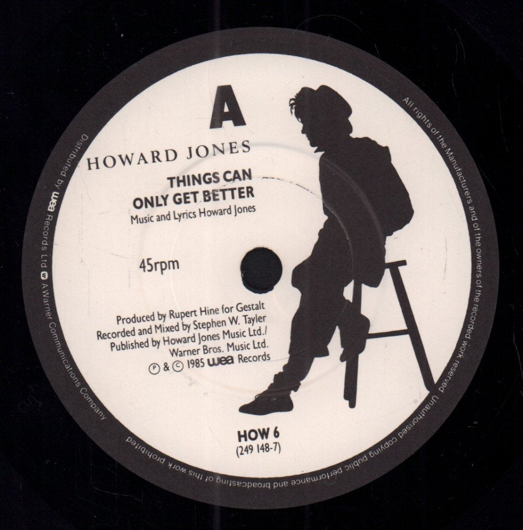 Howard Jones - Things Can Only Get Better - 7 Inch