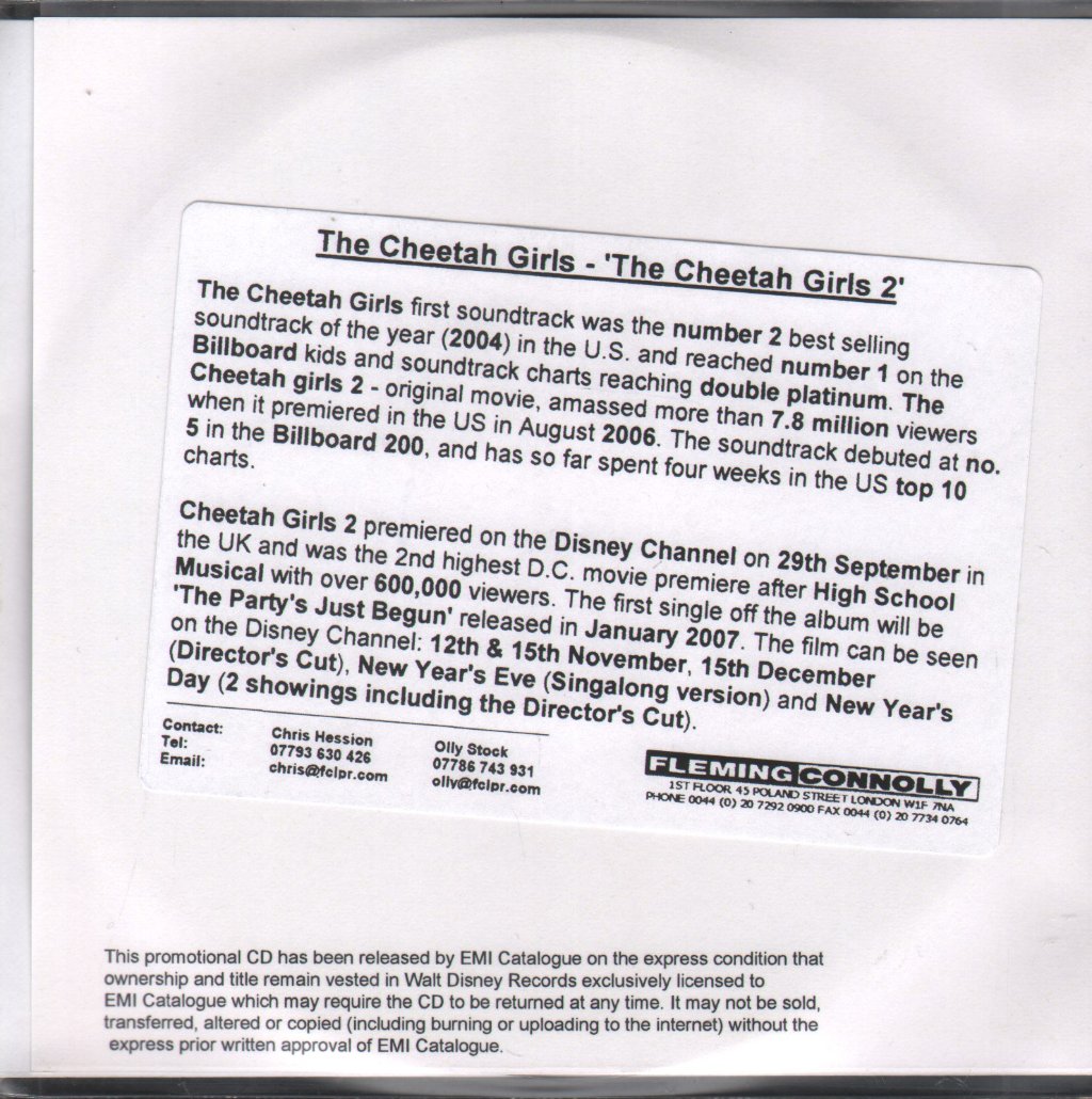 Cheetah Girls - Cheetah Girls 2 - Cdr