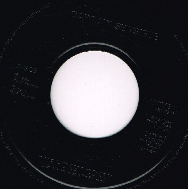 Eric Idle Featuring Richard Wilson/Captain Sensible - One Foot In The Grave/The Hokey Cokey - 7 Inch