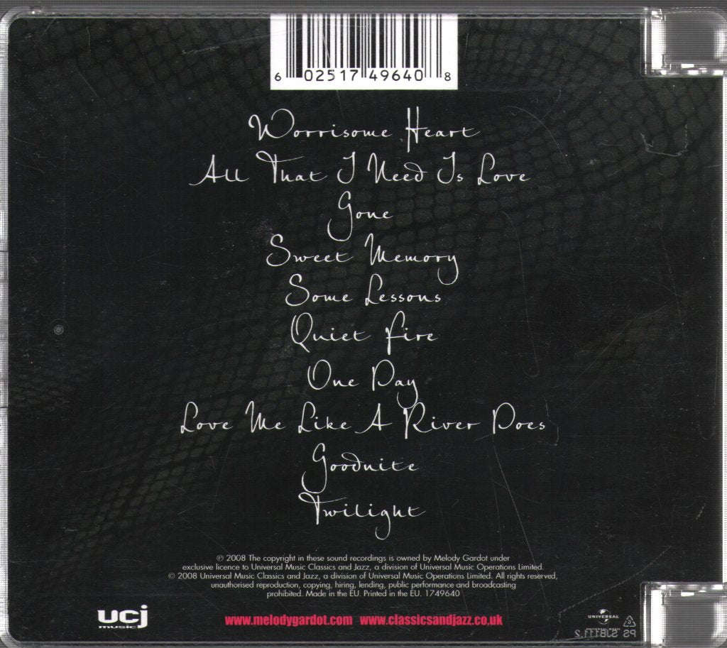 Melody Gardot - Worrisome Heart - Cd
