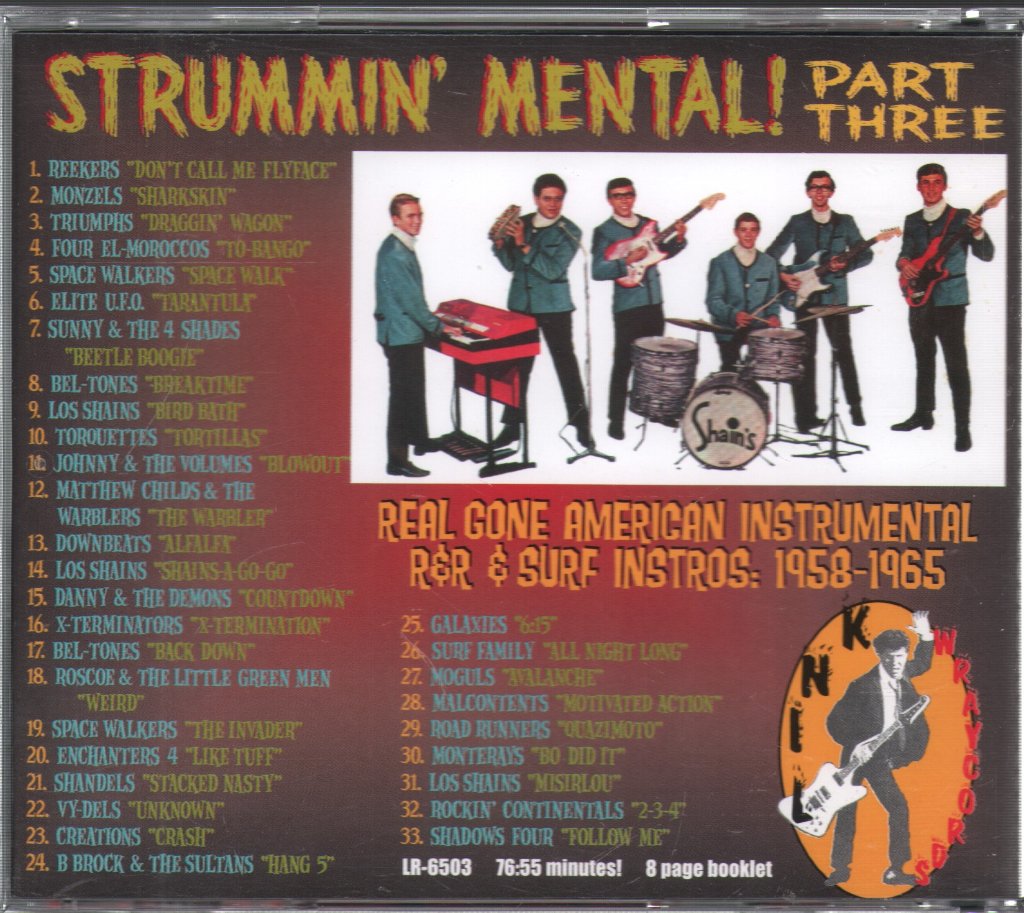 Various Artists - Strummin' Mental! Part Three - Cd