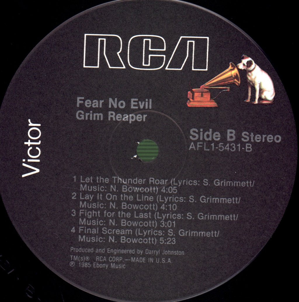 Grim Reaper - Fear No Evil - Lp