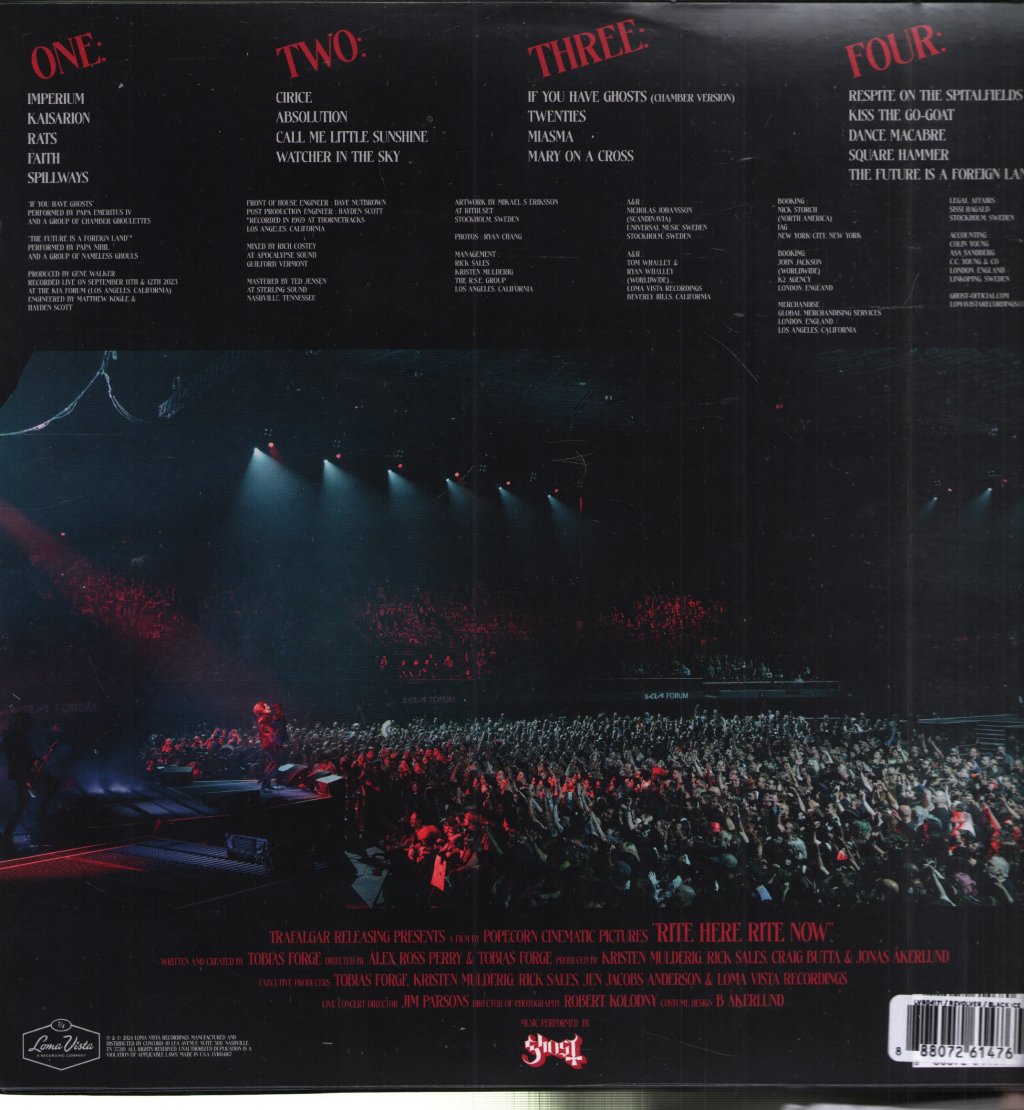 Ghost - Rite Here Rite Now (Motion Picture Soundtrack) - Double Lp