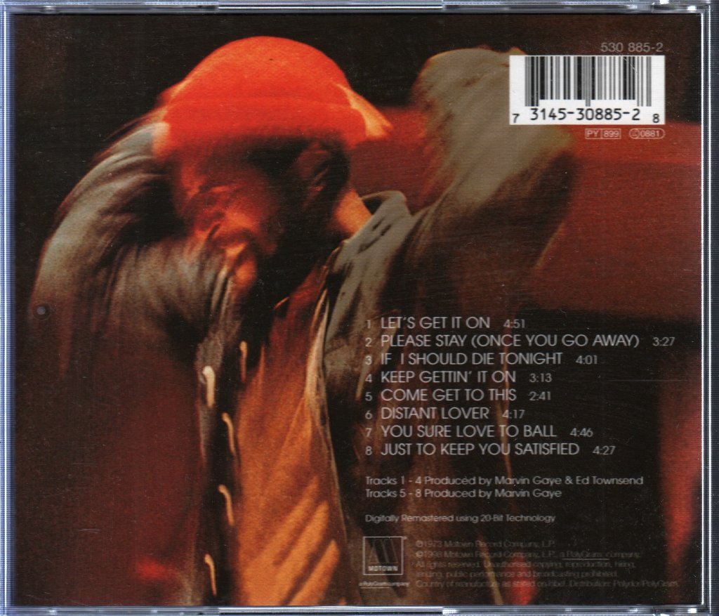 Marvin Gaye - Let's Get It On - Cd