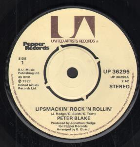 Peter Blake (Rock) - Lipsmackin' Rock 'N Rollin' - 7 Inch
