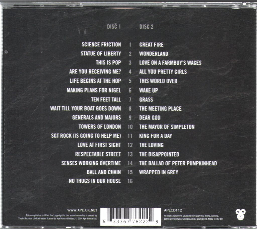 XTC - Fossil Fuel - The XTC Singles 1977-92 - Double Cd