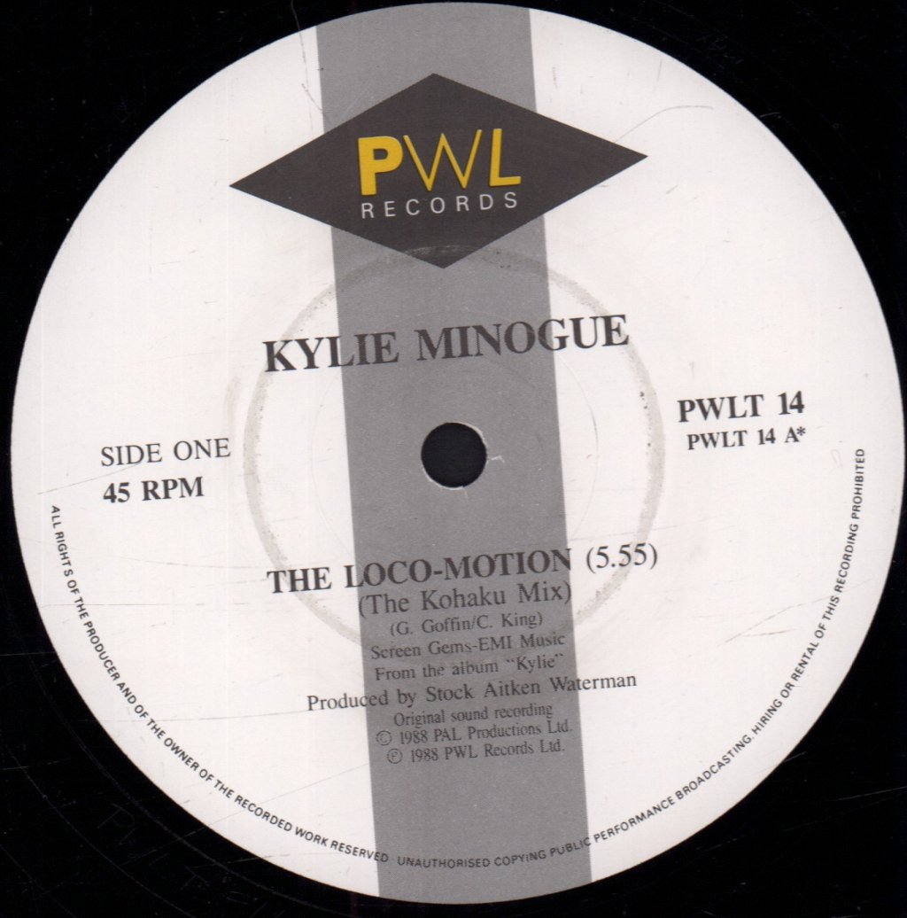 Kylie Minogue - Locomotion - 12 Inch
