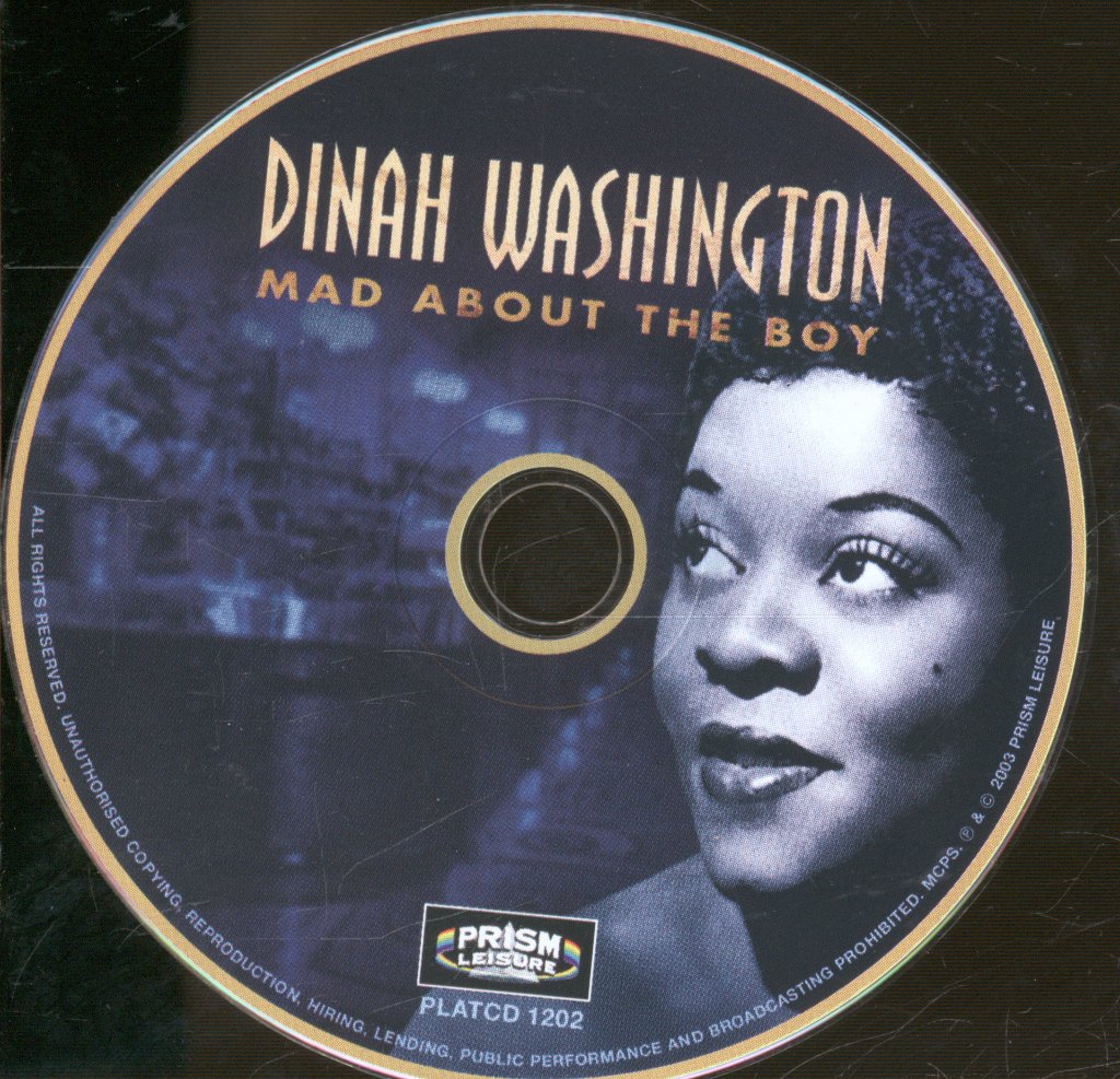 Dinah Washington - Mad About The Boy - Cd