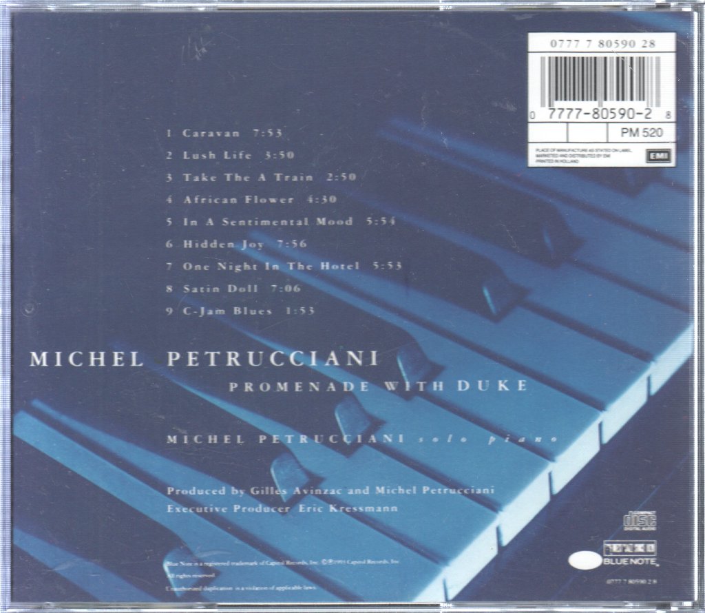 Michel Petrucciani - Promenade With Duke - Cd