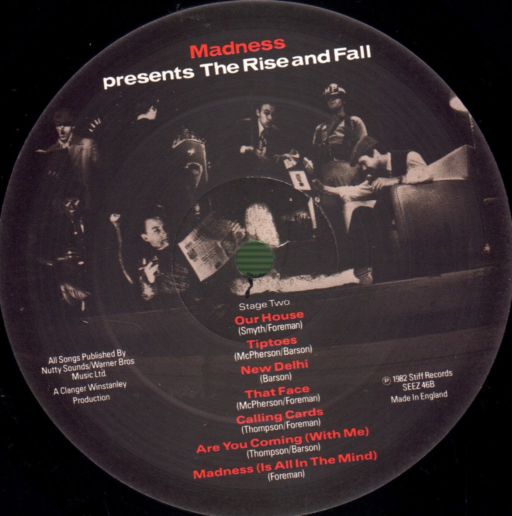 Madness - Rise And Fall - Lp