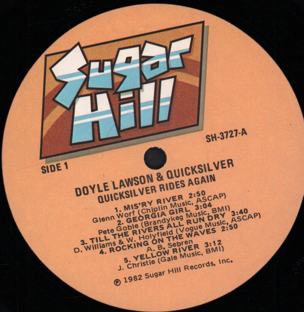 Doyle Lawson And Quicksilver - Quicksilver Rides Again - Lp