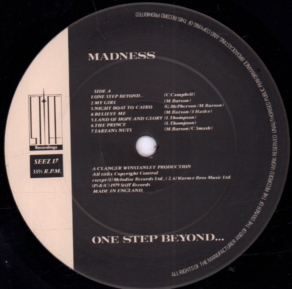 Madness - One Step Beyond - Lp