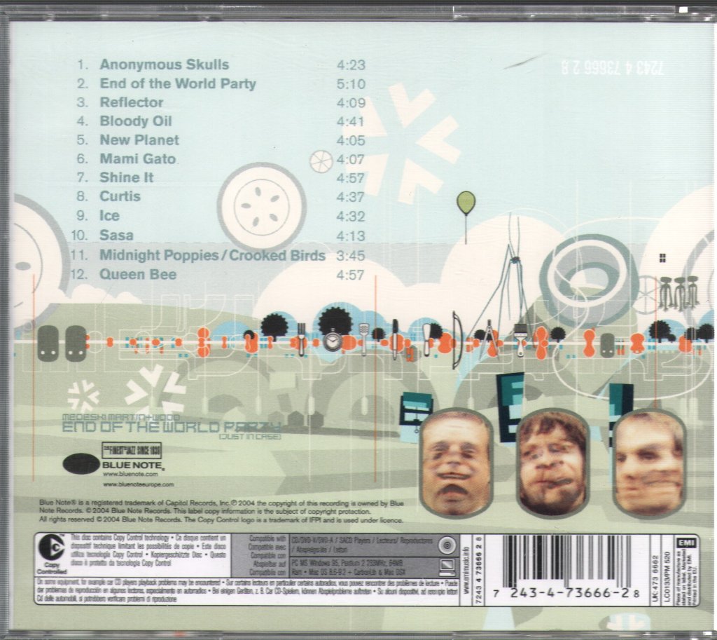 Medeski Martin & Wood - End Of The World Party (Just In Case) - Cd
