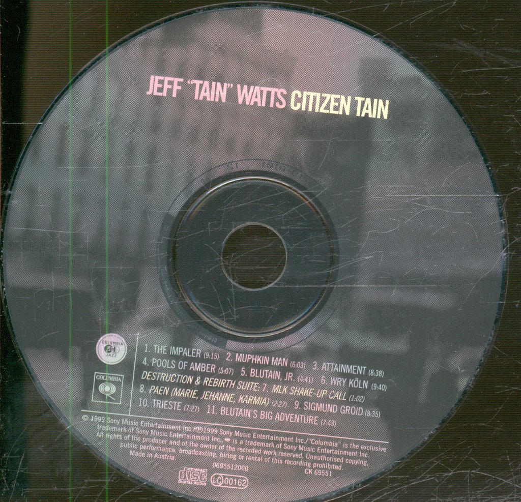 Jeff Tain Watts - Citizen Tain - Cd