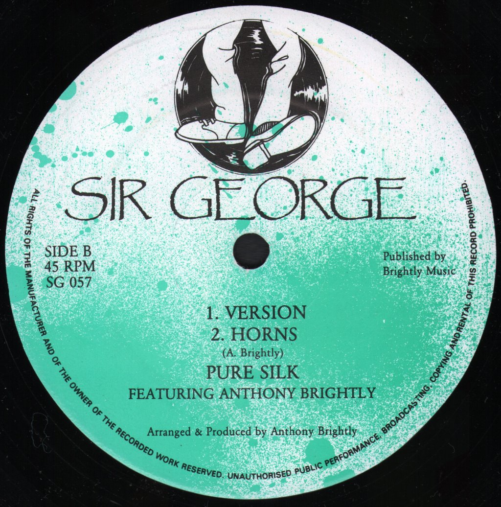 Pure Silk Featuring Dennis Greogory / Anthony Brightly - It's Too Late - 12 Inch