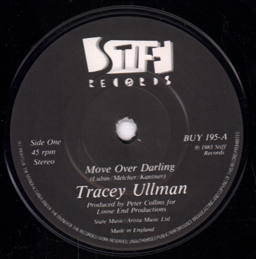 Tracey Ullman - Move Over Darling - 7 Inch
