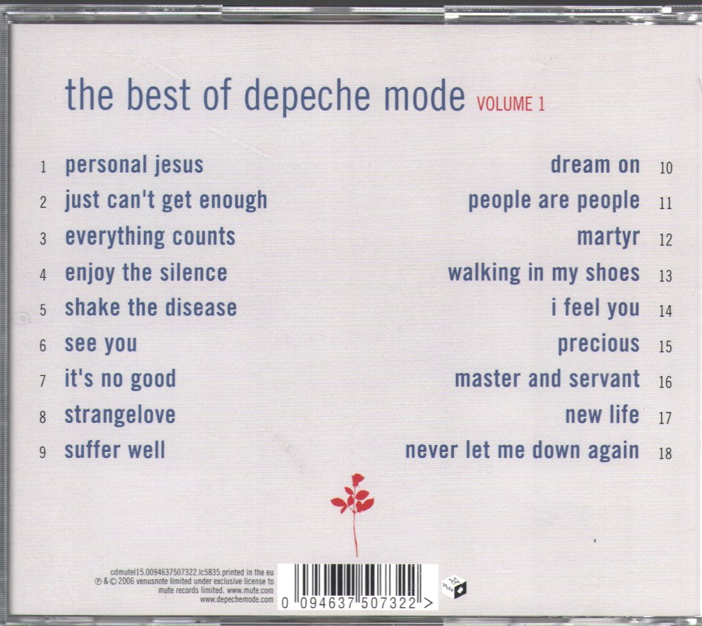 Depeche Mode - Best Of (Volume 1) - Cd