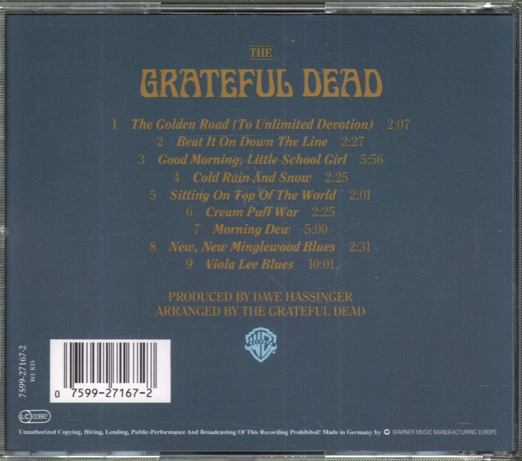Grateful Dead - Grateful Dead - Cd