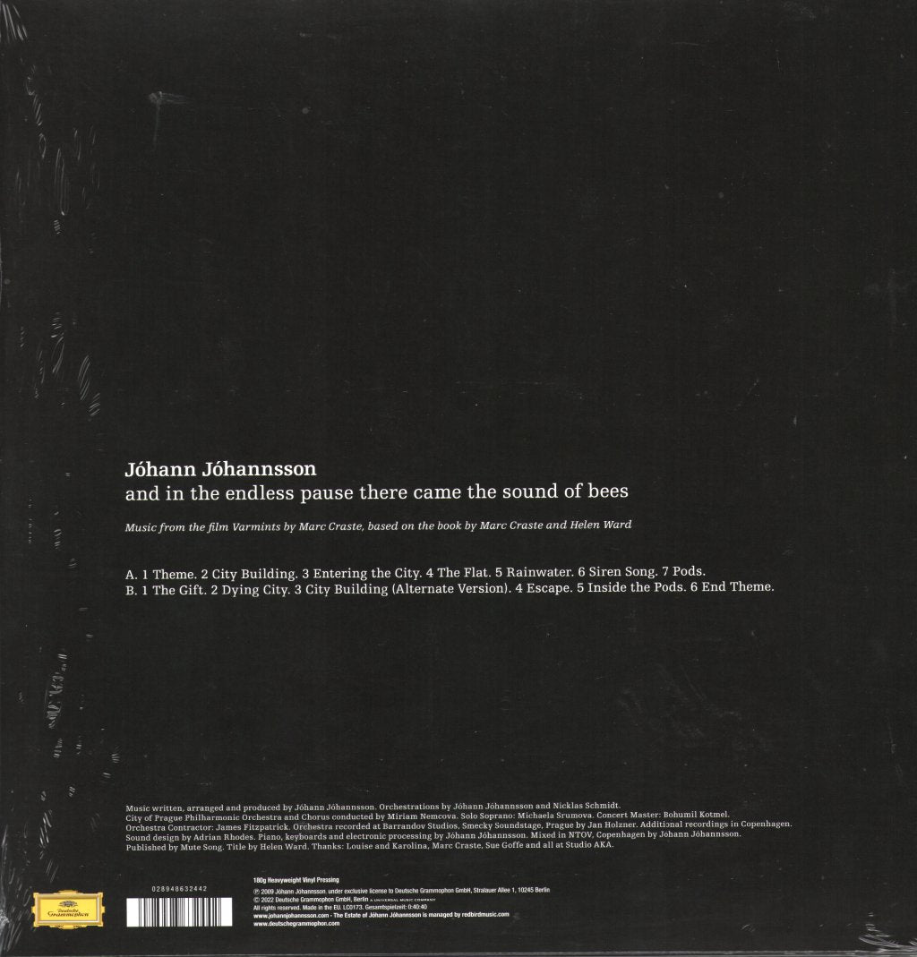 Jóhann Jóhannsson - And In the Endless Pause There Came the Sound of Bees - Lp