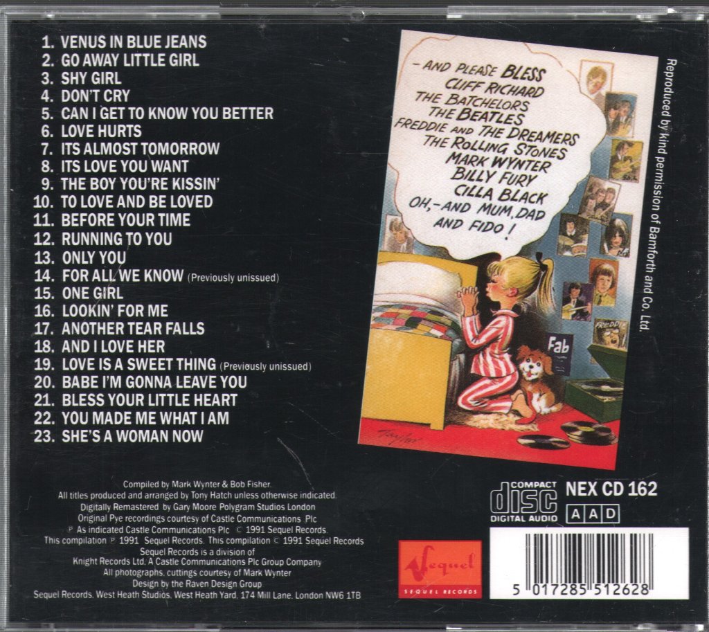 Mark Wynter - Lookin` For Me - Cd