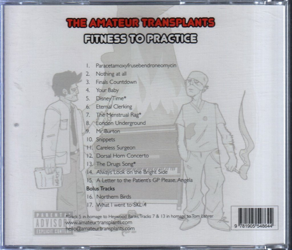 Amateur Transplants - Fitness To Practice - Cdr