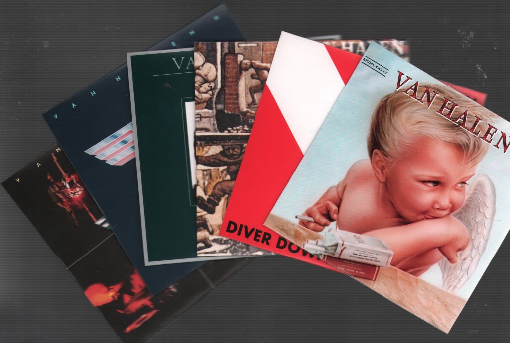 Van Halen - Studio Albums 1978 - 1984 - Cd Set