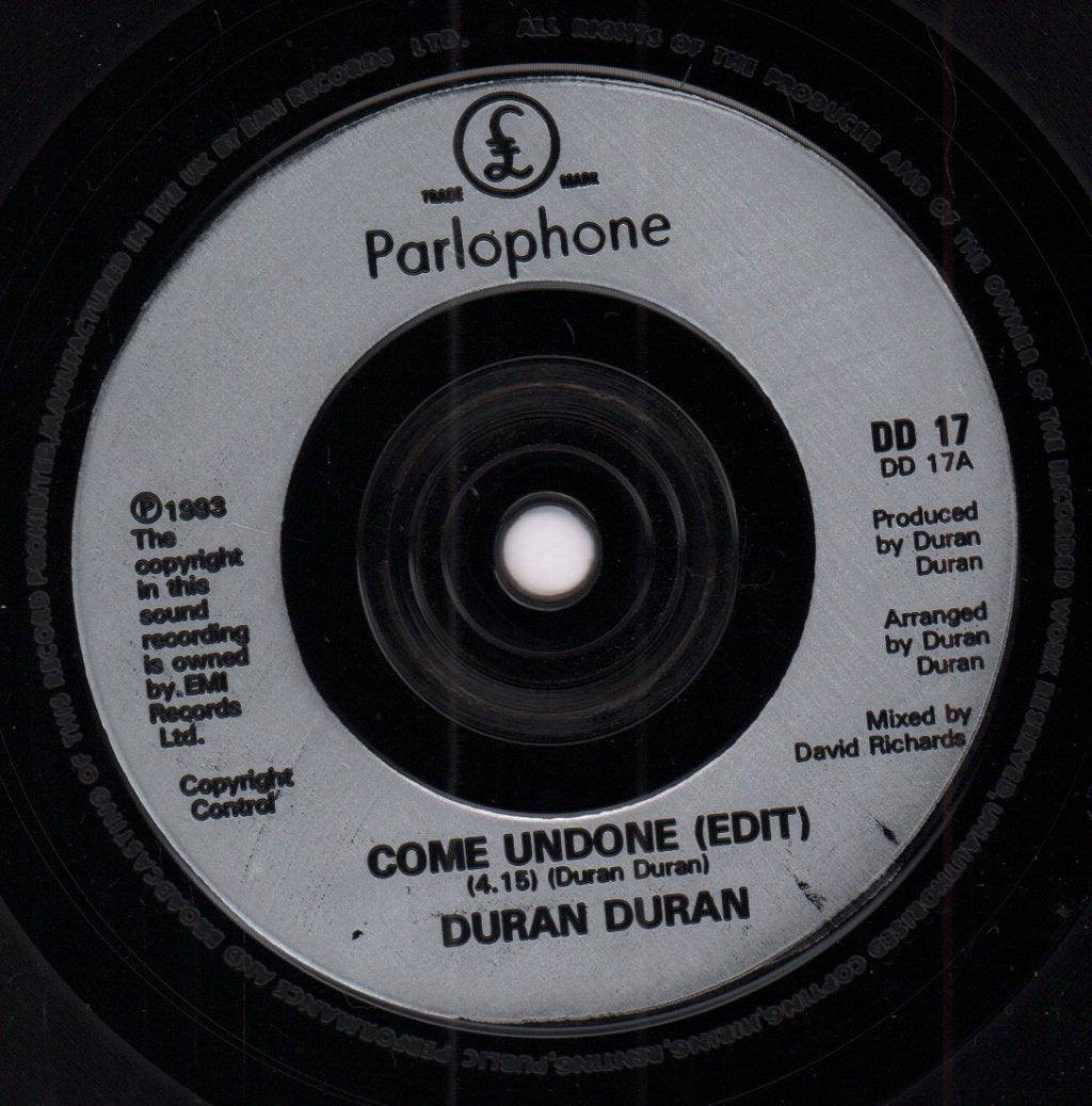 Duran Duran - Come Undone - 7 Inch