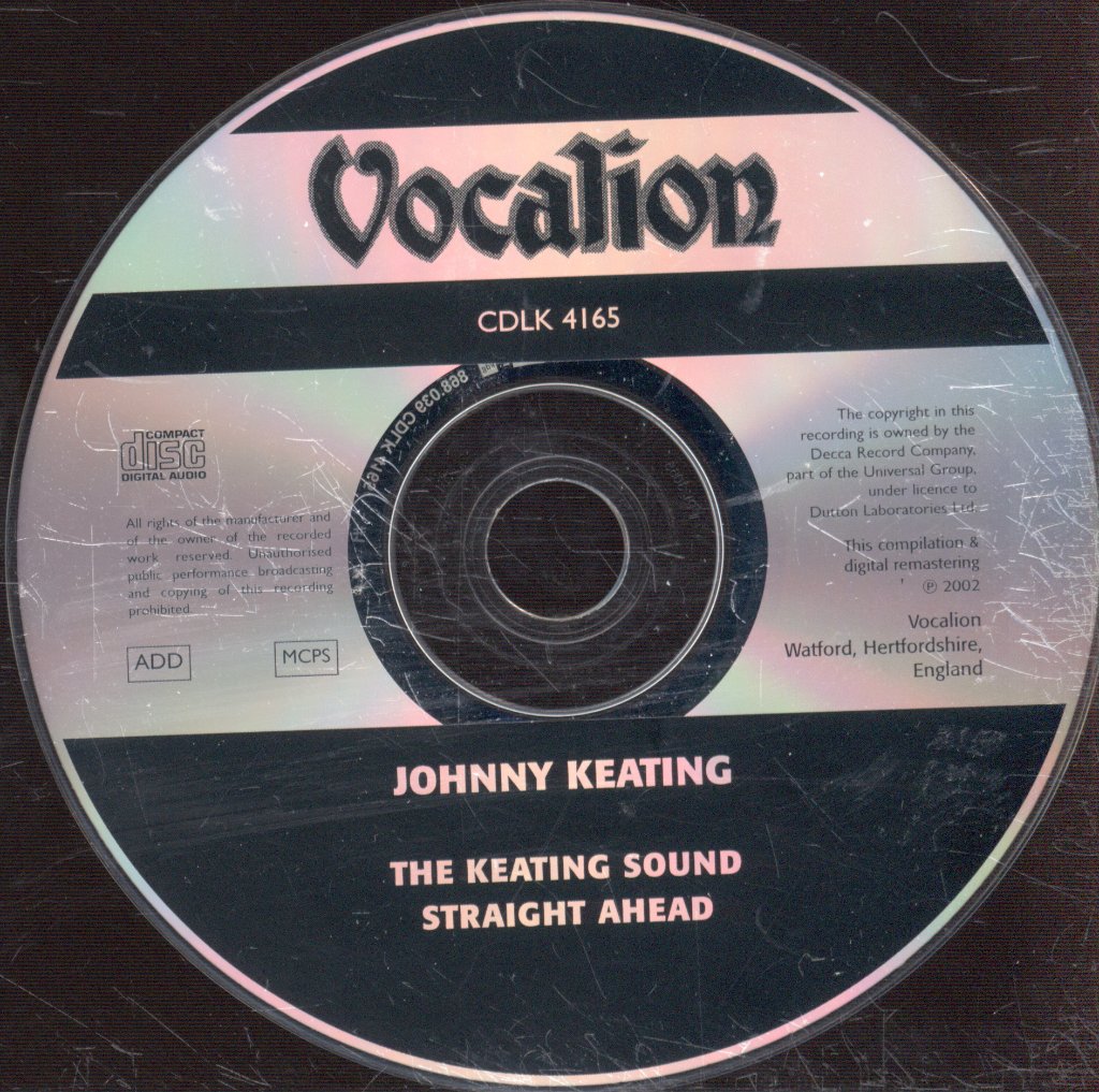 Johnny Keating, The Keating Sound, Johnny Keating And 27 Men - Keating Sound / Straight Ahead - Cd