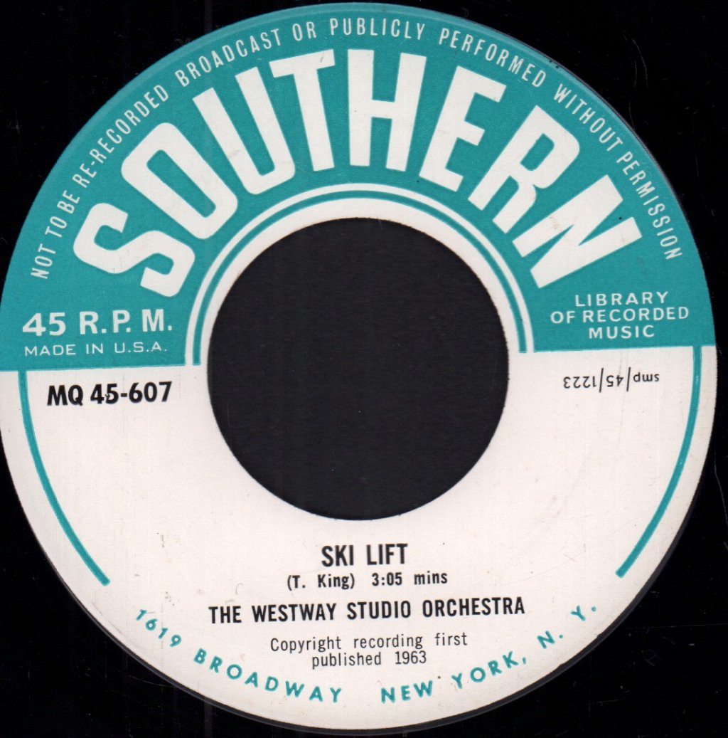 Westway Studio Orchestra - Fun In The Snow - 7 Inch