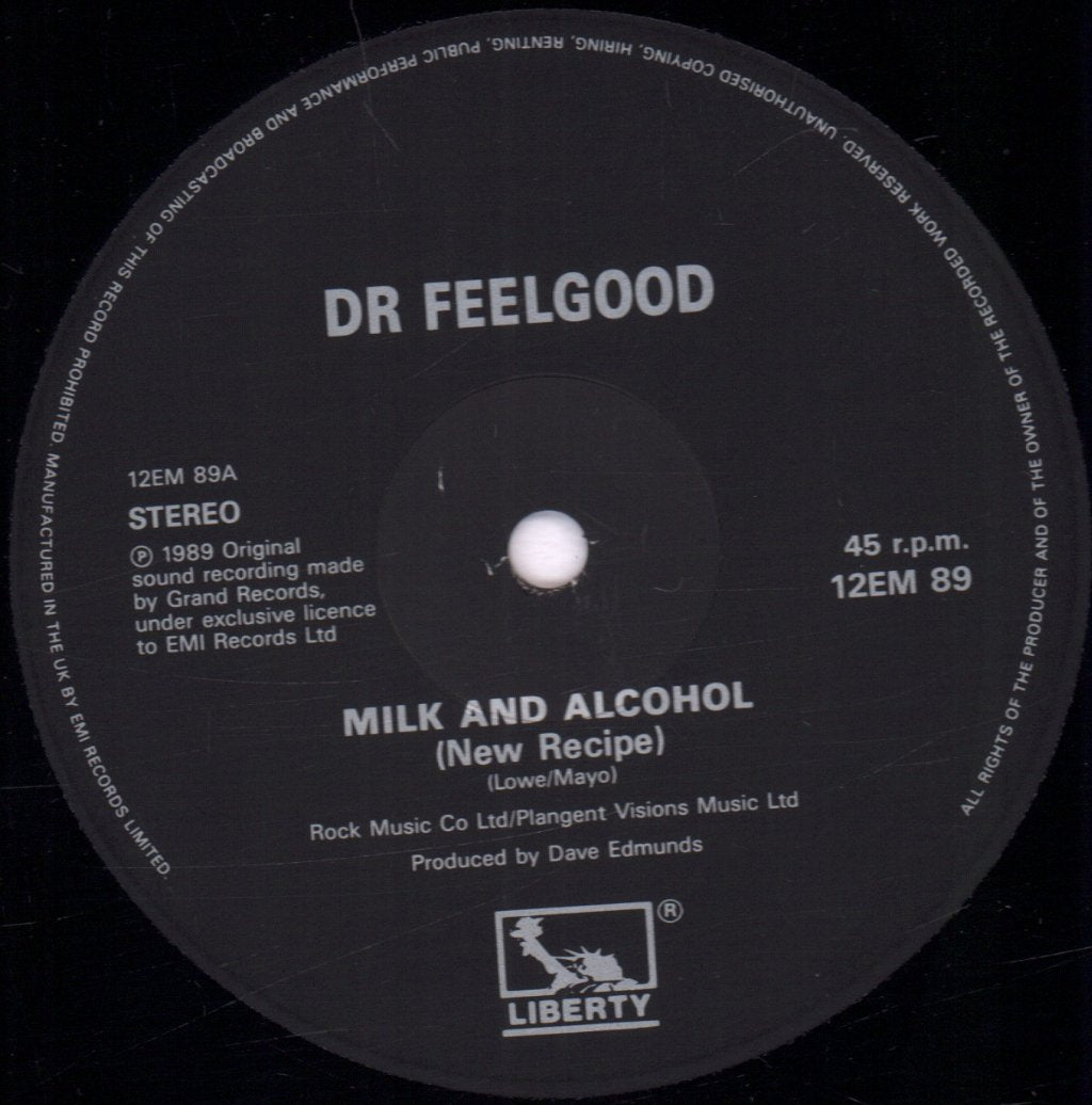 Dr Feelgood - Milk And Alcohol - 12 Inch