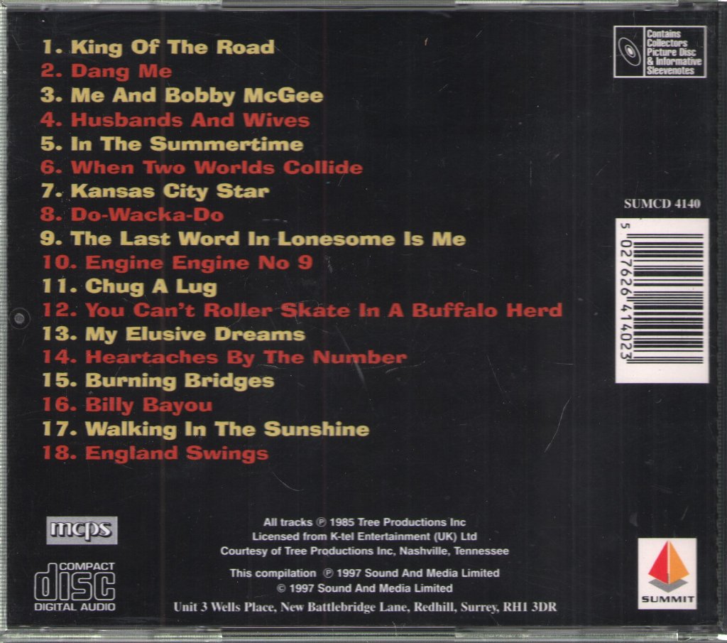 Roger Miller - Very Best Of - Cd