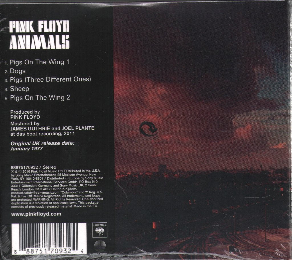 Pink Floyd - Animals - Cd