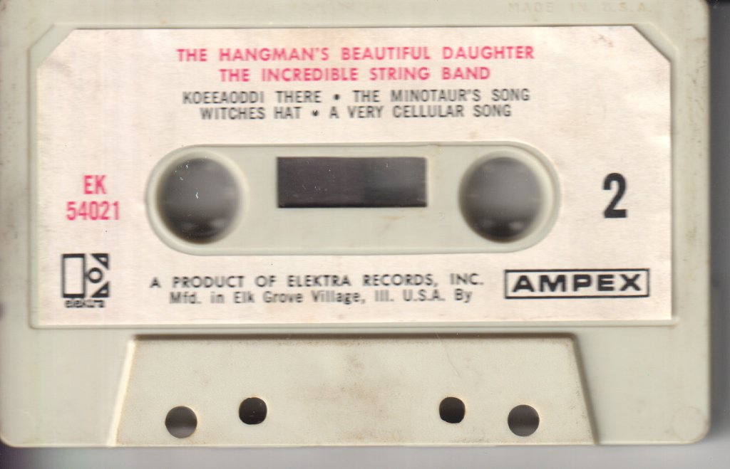 Incredible String Band - Hangman's Beautiful Daughter - Cassette