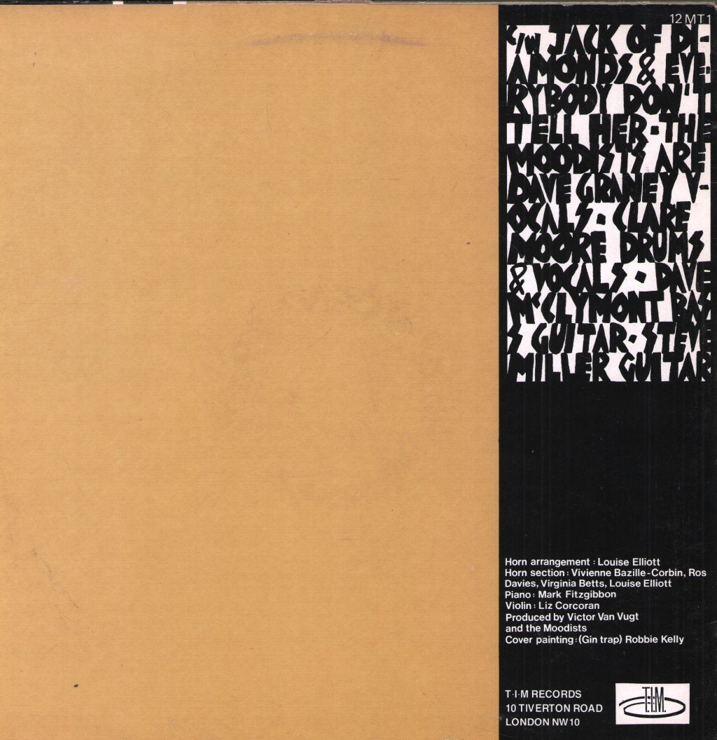 Moodists - Take The Red Carpet Out Of Town - 12 Inch