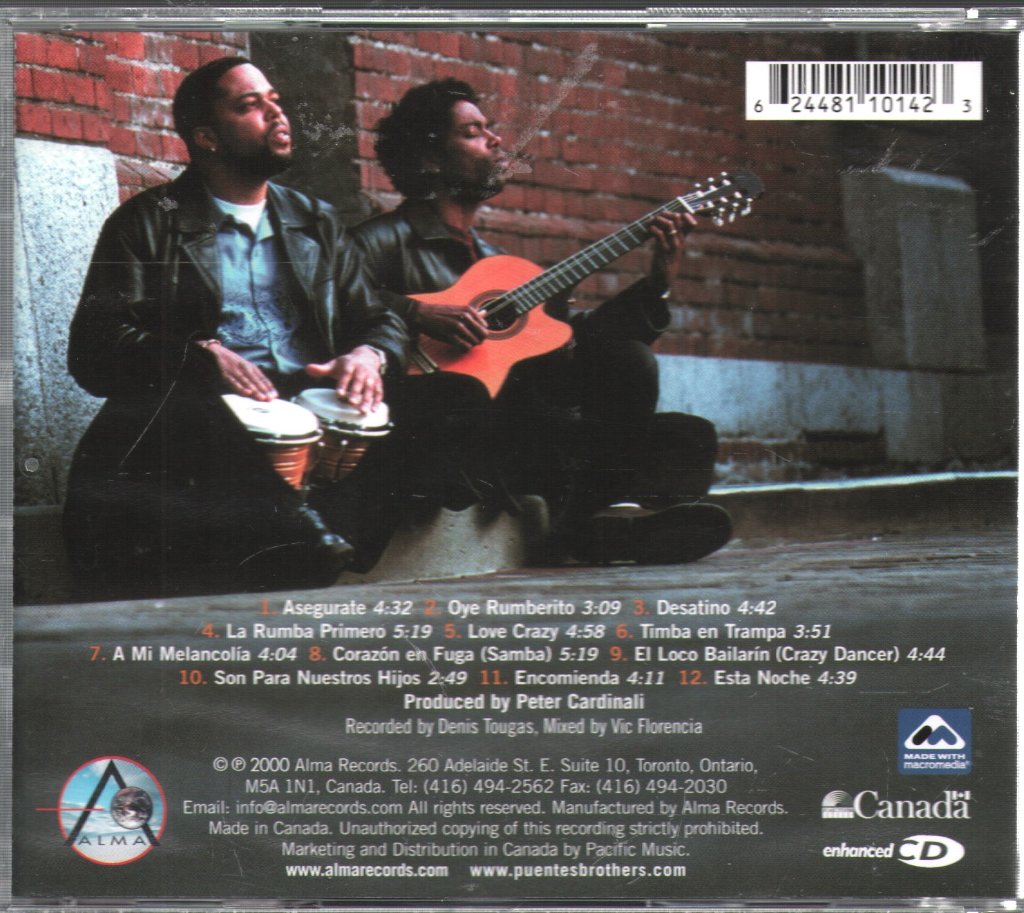 Puentes Brothers - Morumba Cubana - Cd
