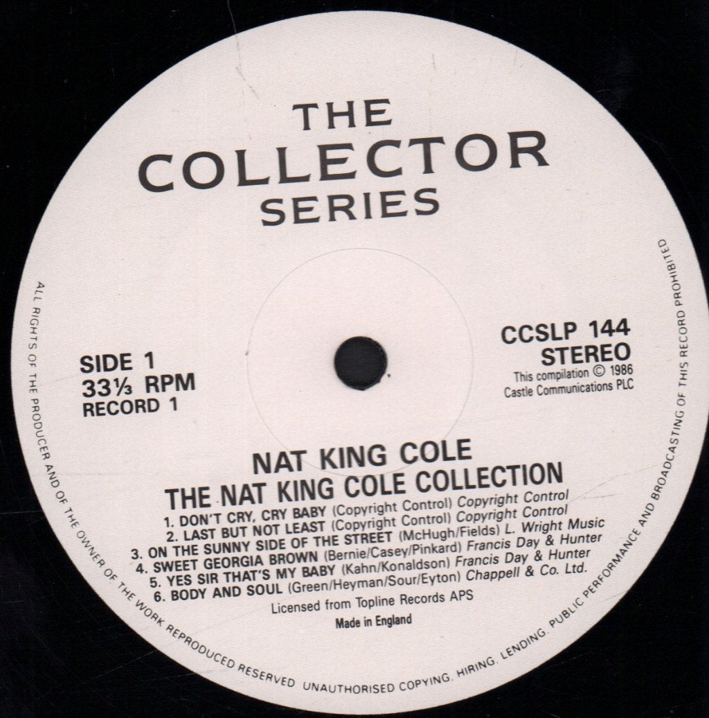 Nat King Cole - Collection - Double Lp