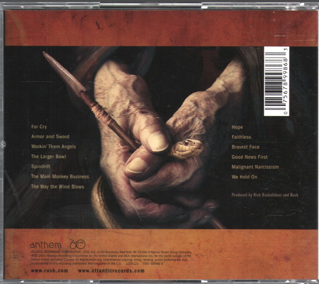 Rush - Snakes & Arrows - Cd