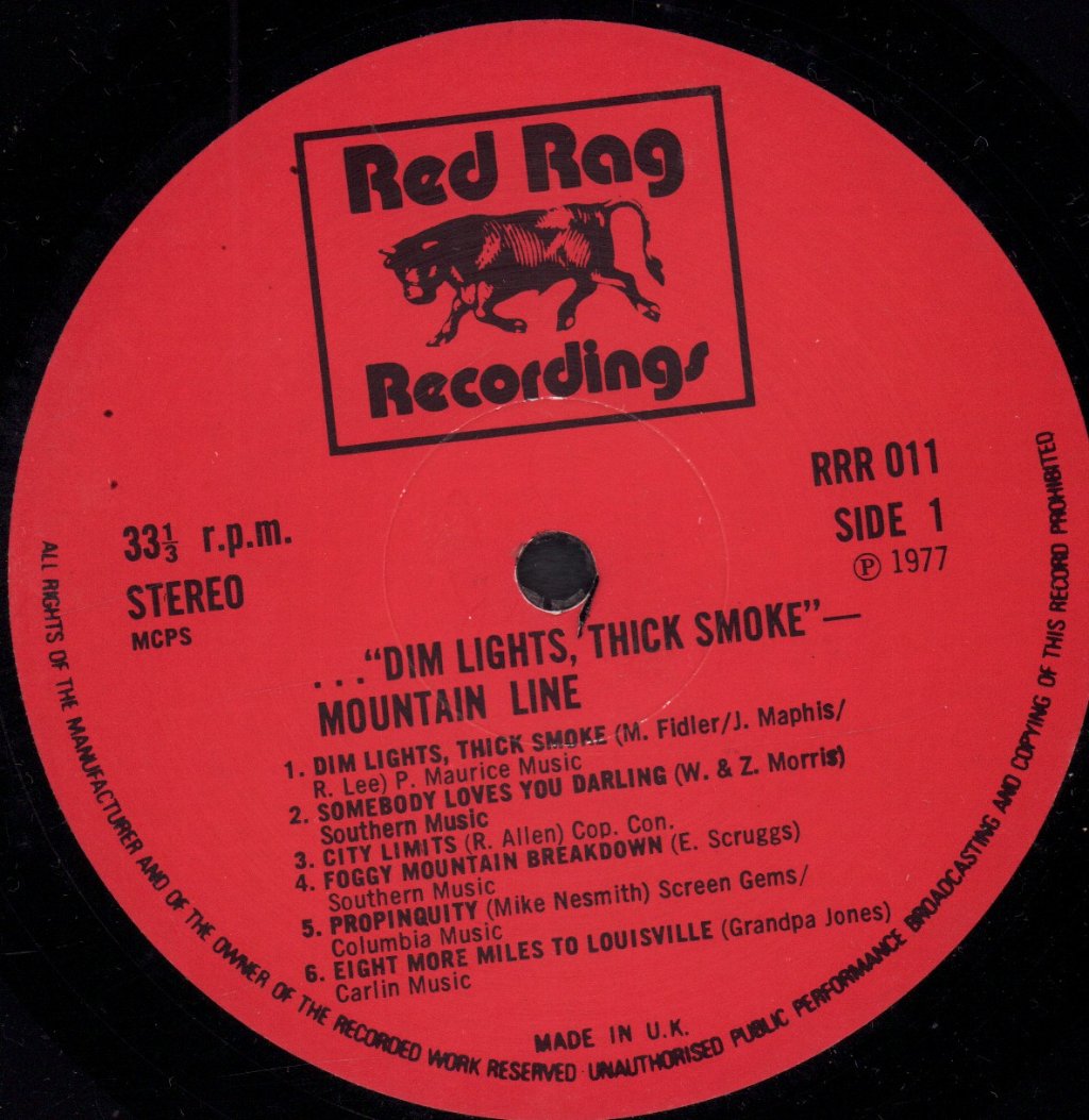 Mountain Line - Dim Lights Thick Smoke - Lp