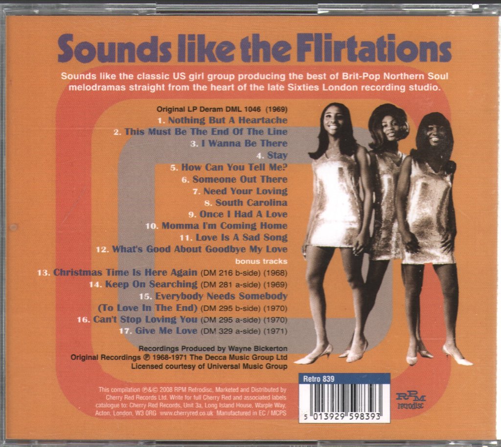Flirtations - Sounds Like The Flirtations - Cd