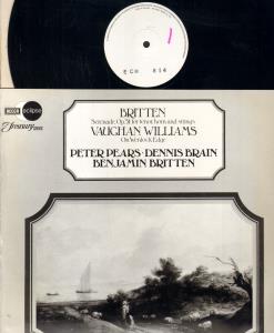 Peter Pears / Dennis Brain / Benjamin Britten - Britten - Serenade, Op. 31 / Vaughan Williams - Lp