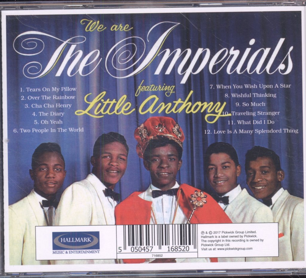 Little Anthony & The Imperials - We Are The Imperials Featuring Little Anthony - Cd