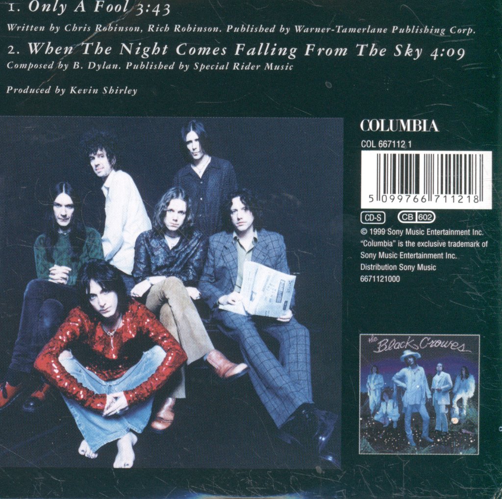 Black Crowes - Only A Fool - Cd