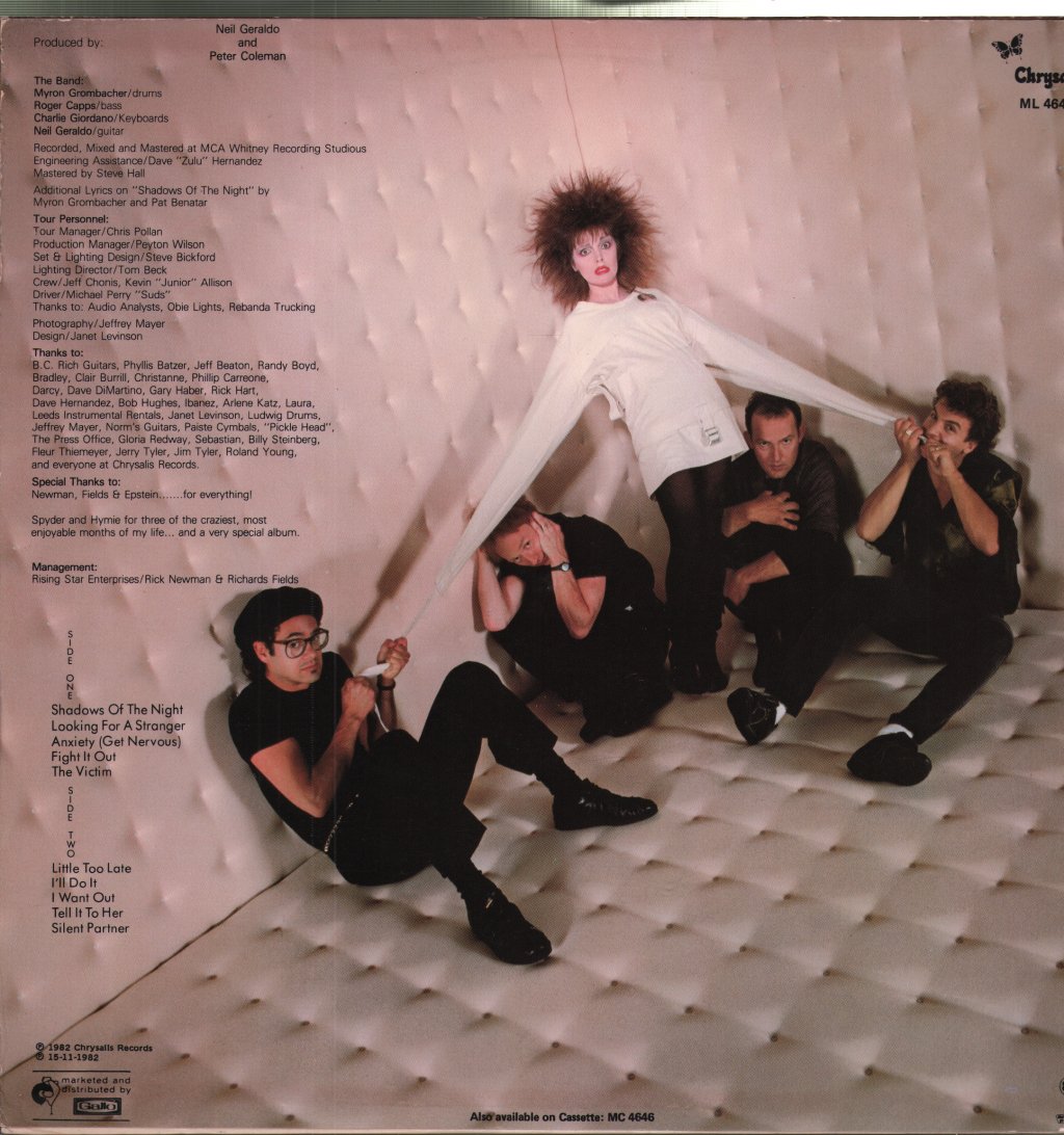 Pat Benatar - Get Nervous - Lp