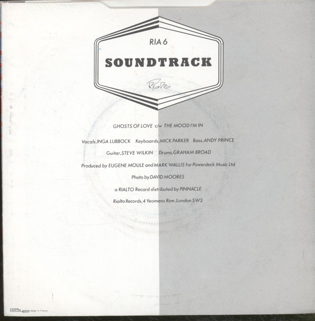 Soundtrack - Ghosts Of Love - 7 Inch